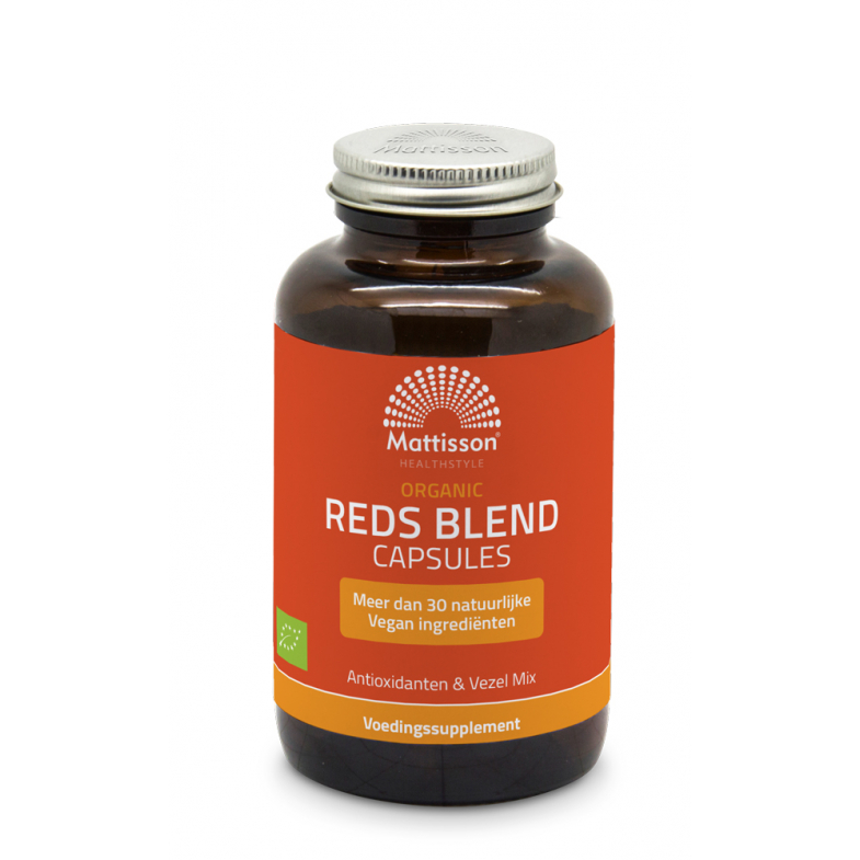Biologische Reds Blend - Vezels & Antioxidanten - 180 capsules - Mattisson