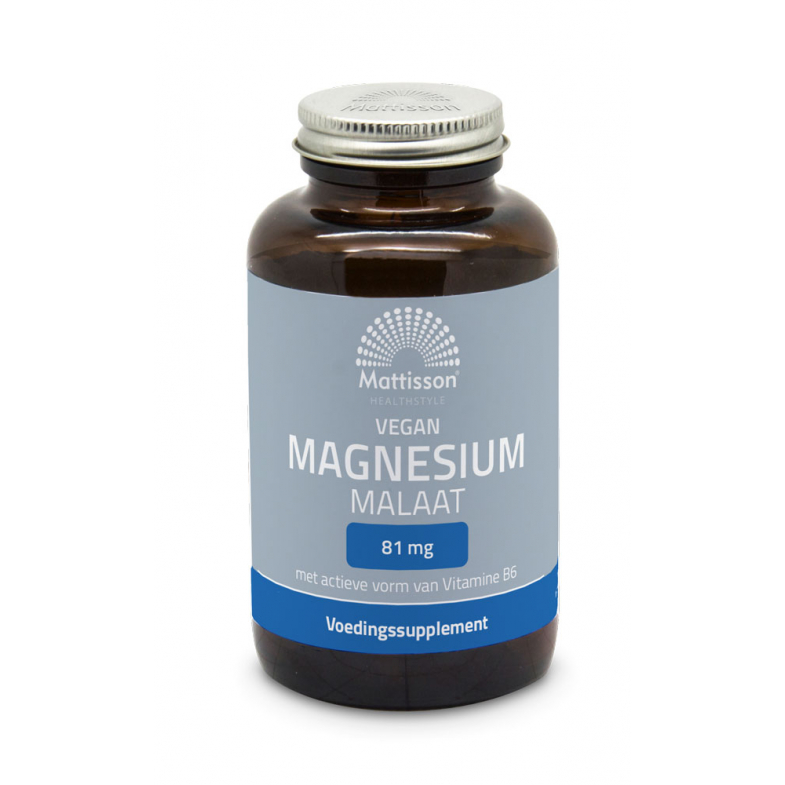 Magnesium Malaat 81 mg - 90 capsules - Mattisson