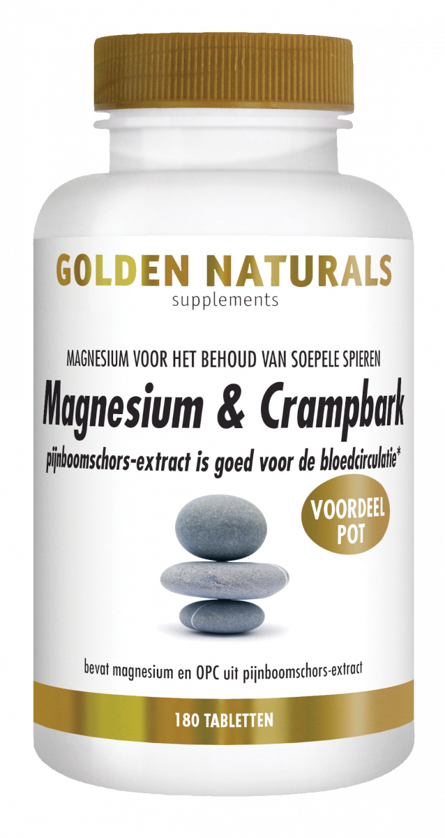 Golden Naturals Magnesium & Crampbark&nbsp;
