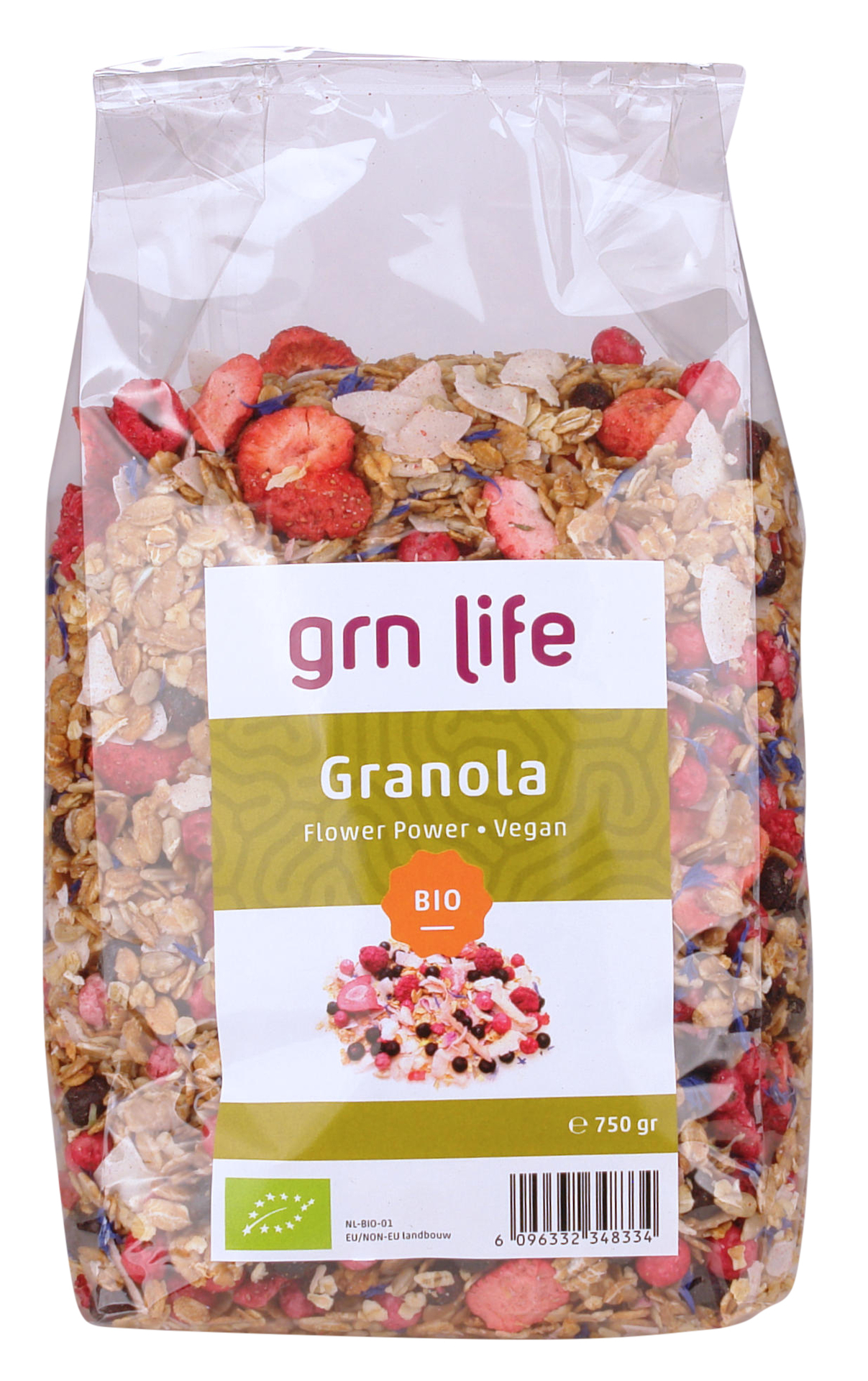 Biologische Vegan Flower Power Granola