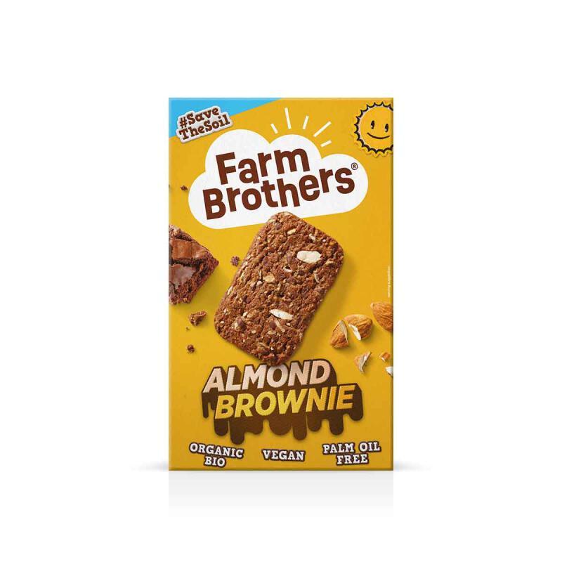 Farm Brothers - Brownie Amandel Koekjes - 135 gram