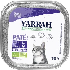 Yarrah - Kattenpaté Kip Kalkoen - 100 gram