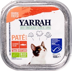 Yarrah - Kattenpaté Zalm - 100 gram