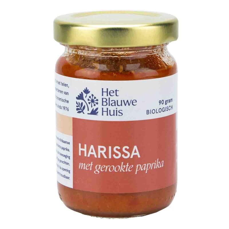 Het Blauwe Huis - Harissa Saus - 90 gram