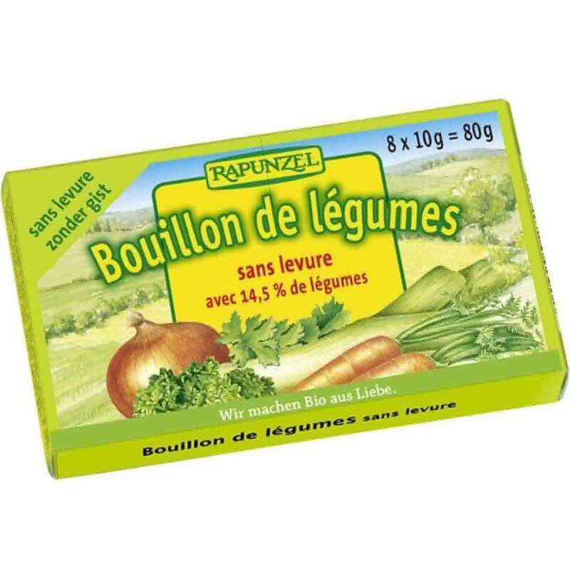 Rapunzel - Groentebouillonblokjes zonder gist - 8 stuks