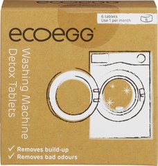 Ecoegg - Wasmachine detox tabletten - 6 stuks