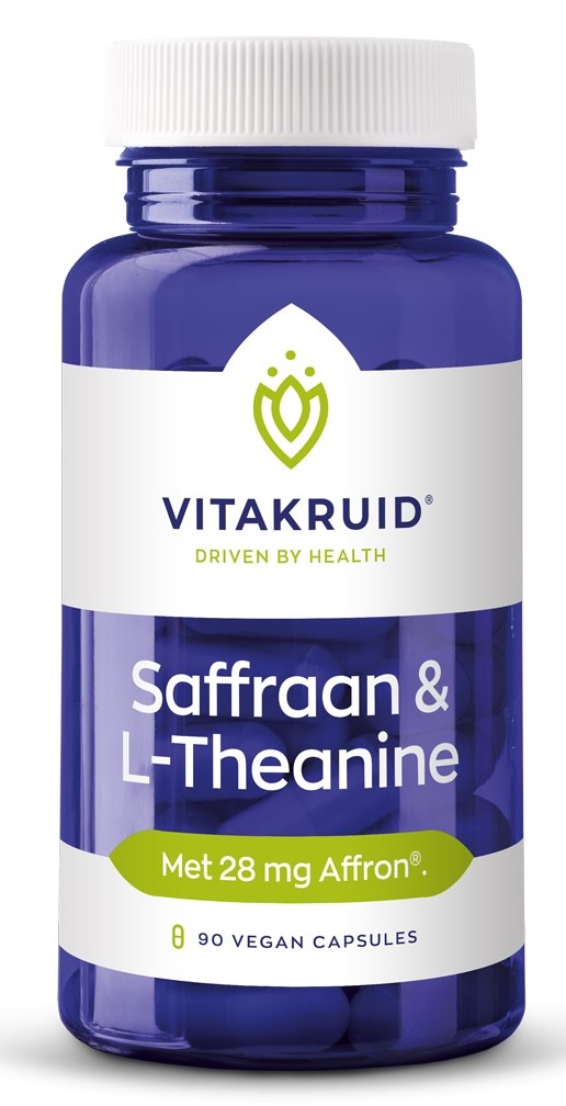 Saffraan & L-Theanine - 90 capsules - Vitakruid
