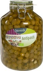 Bio-Verde - Groene Olijven met Knoflook - 4,75kg