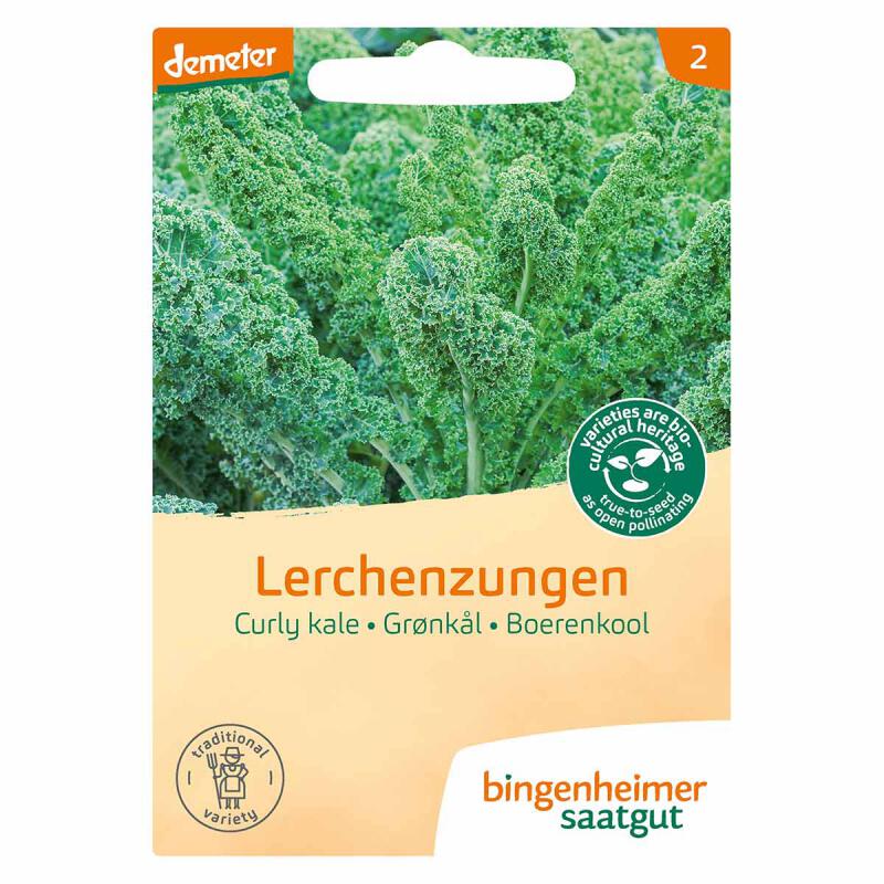 Bingenheimer Saatgut - Boerenkool Lerchenzungen