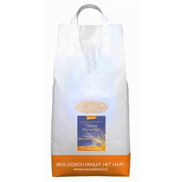 De Nieuwe Band Tarwemeel Gebuild 80 Bio 5 kg voor veelzijdig bakken