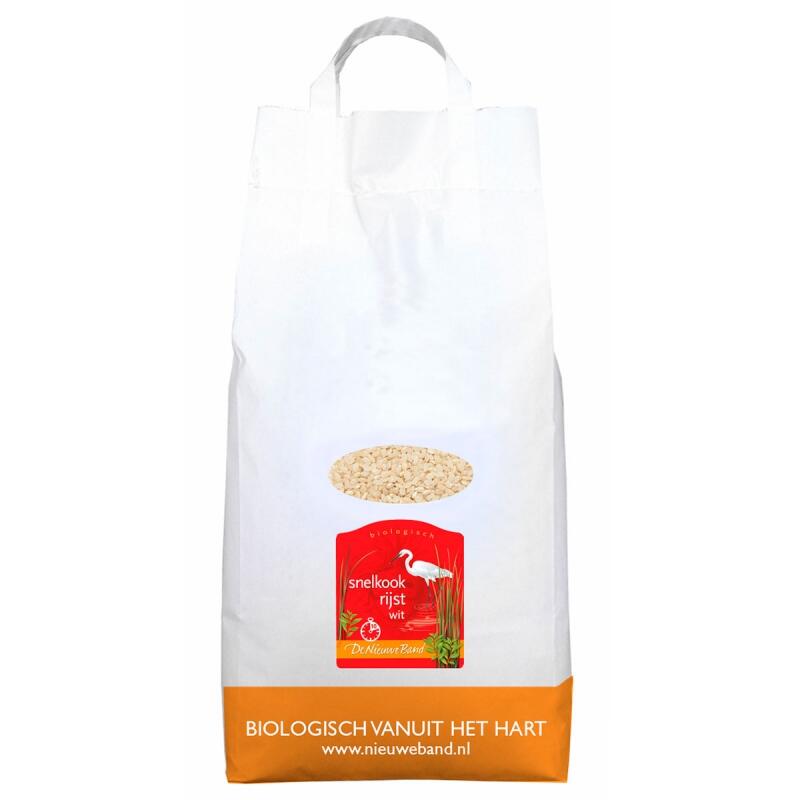De Nieuwe Band - Snelkookrijst Wit - 5 kg