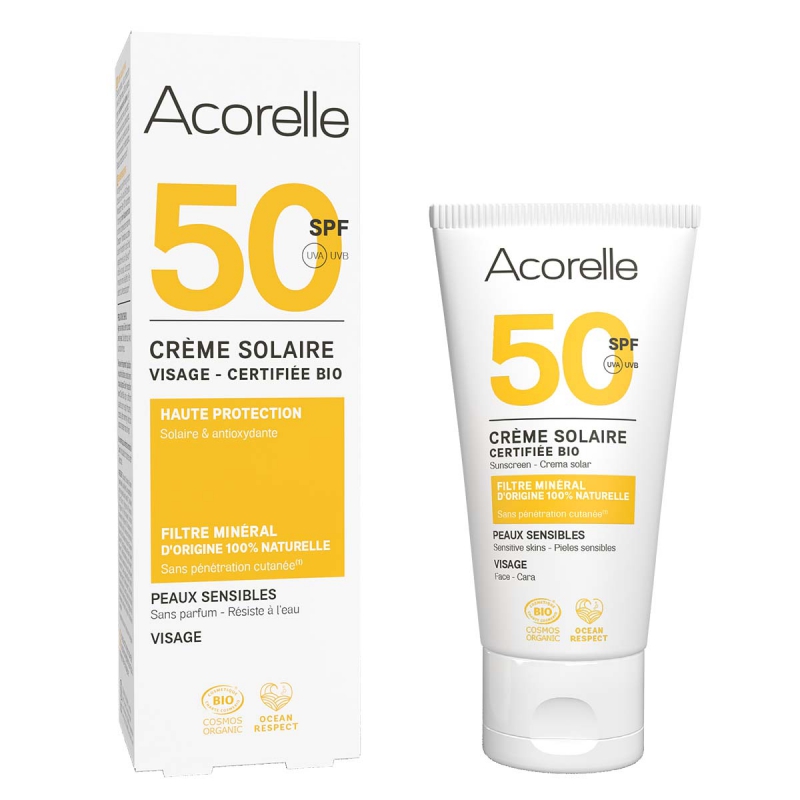 Acorelle - Face Sun Screen SPF 50 - 50ml