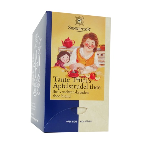 Sonnentor - Tante Trudis Apfelstrudel Thee - 18 zakjes 