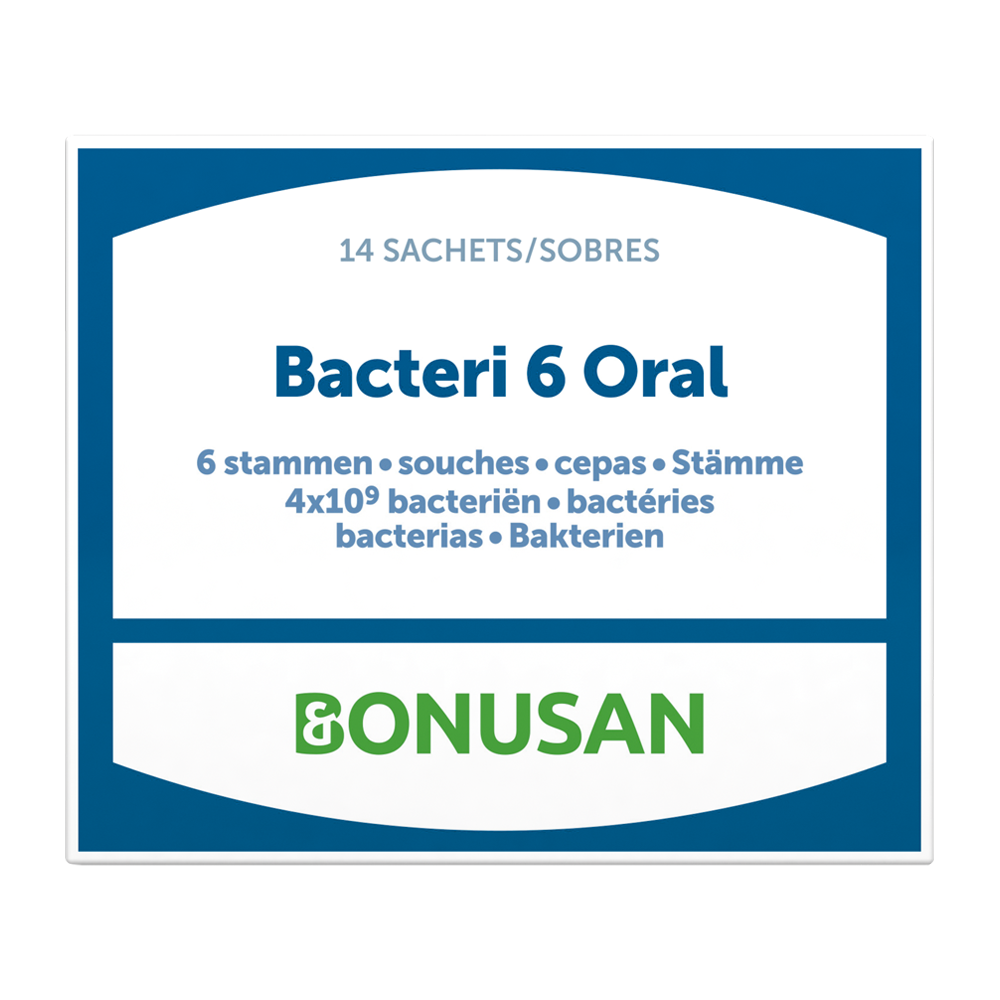 Bonusan - Bacteri 6 Oral - 14 Sachets