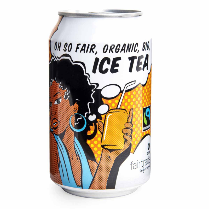 Oxfam Fairtrade - Ice Tea Blikje - 330ml