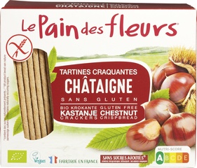 Le Pain Des Fleurs - Crackers Kastanje - 150 gram