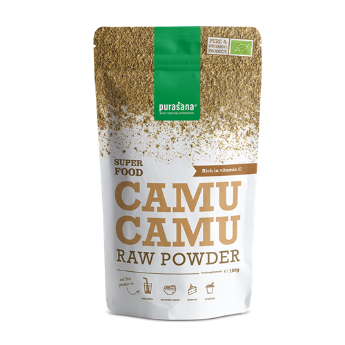 Camu Camu RAW Poeder BIO Glutenvrij 100g - Purasana