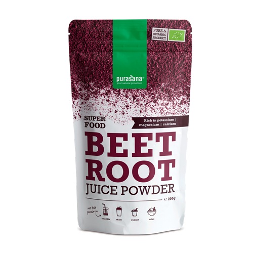 Rode Bieten Raw Poeder BIO Glutenvrij - 200g - Purasana