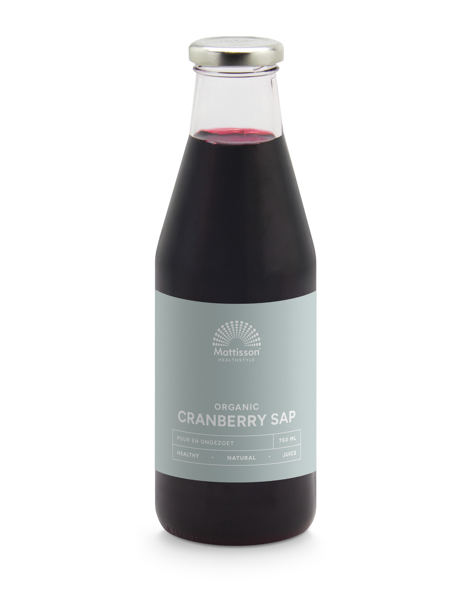 Biologische Cranberry Sap - Ongezoet - 750 ml - Mattisson