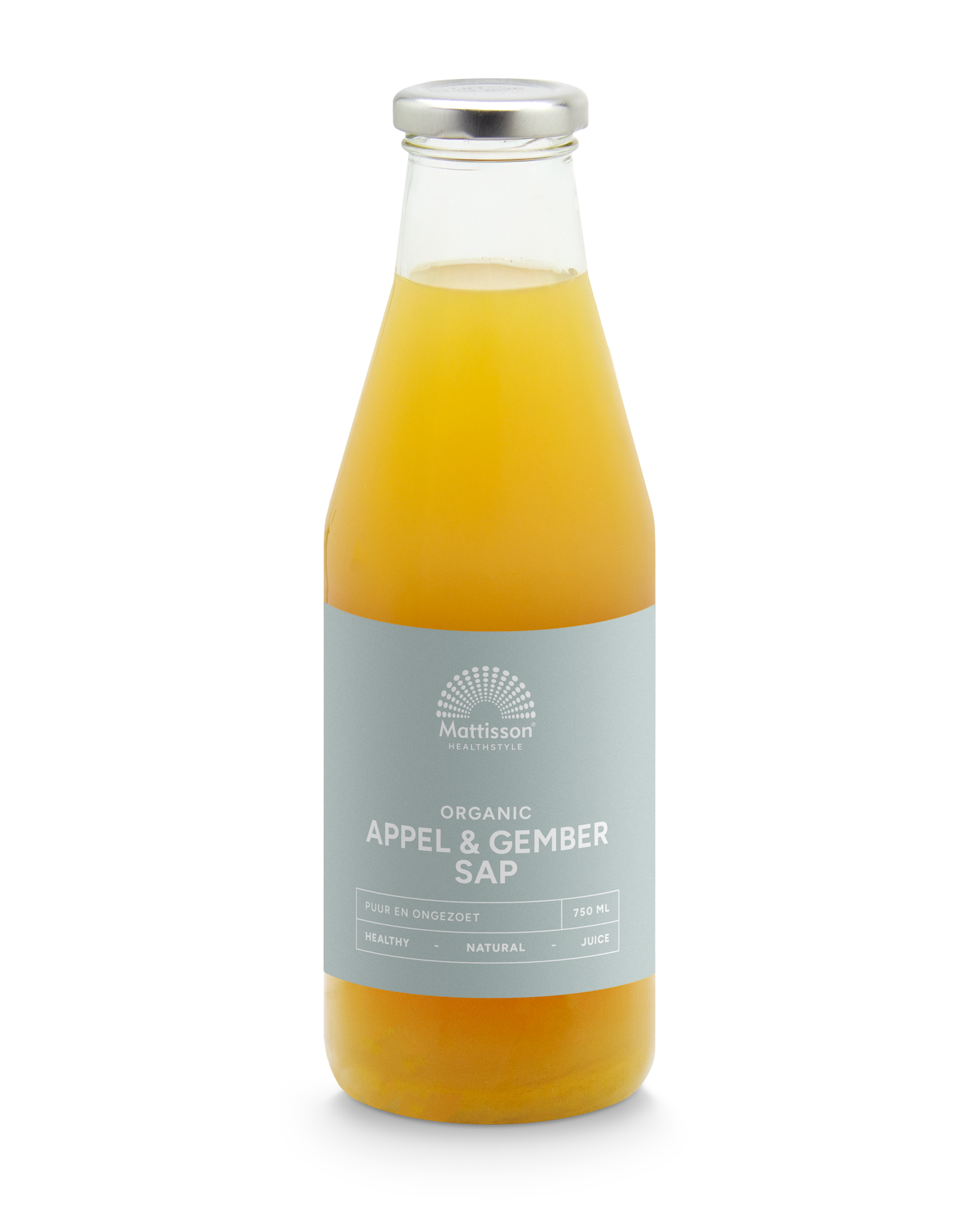 Biologisch Appel-Gember sap - 750ml - Mattisson