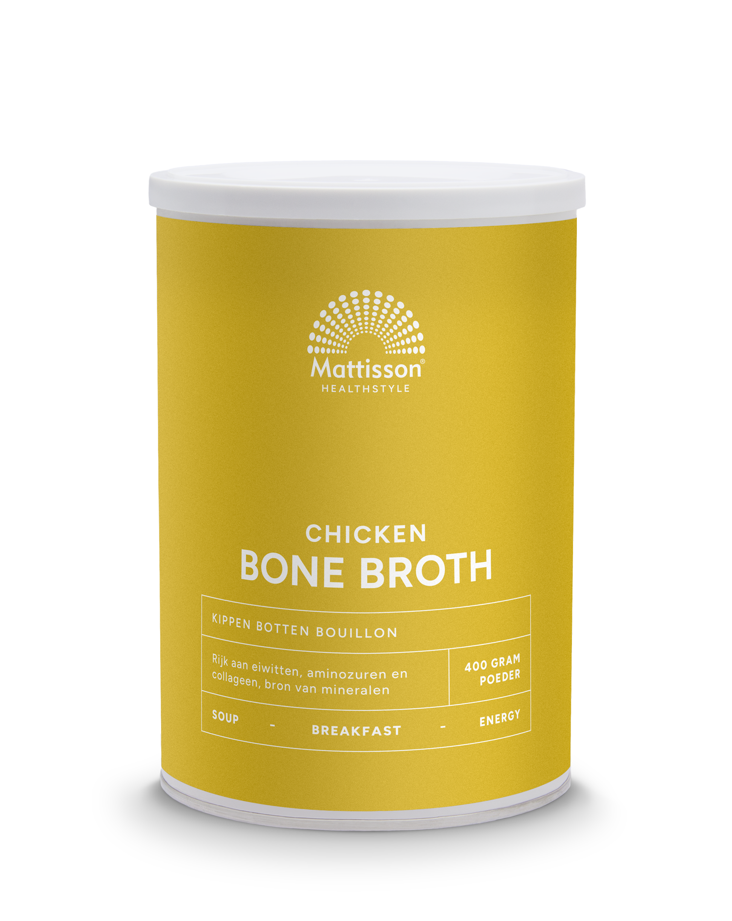 Kippen Botten Bouillon Bone Broth 400 g - Mattisson