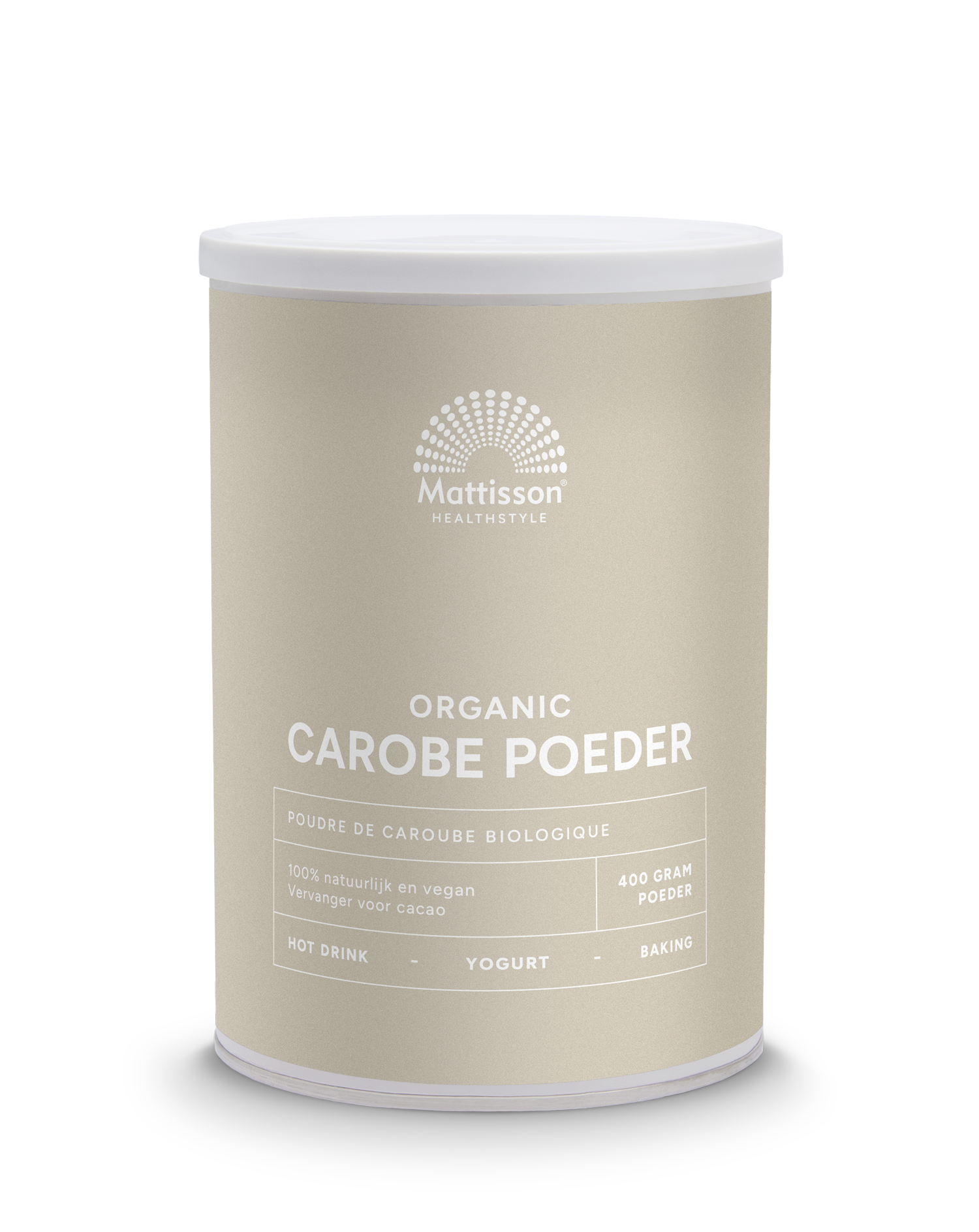Biologisch Carobe poeder - 400 g - Mattisson