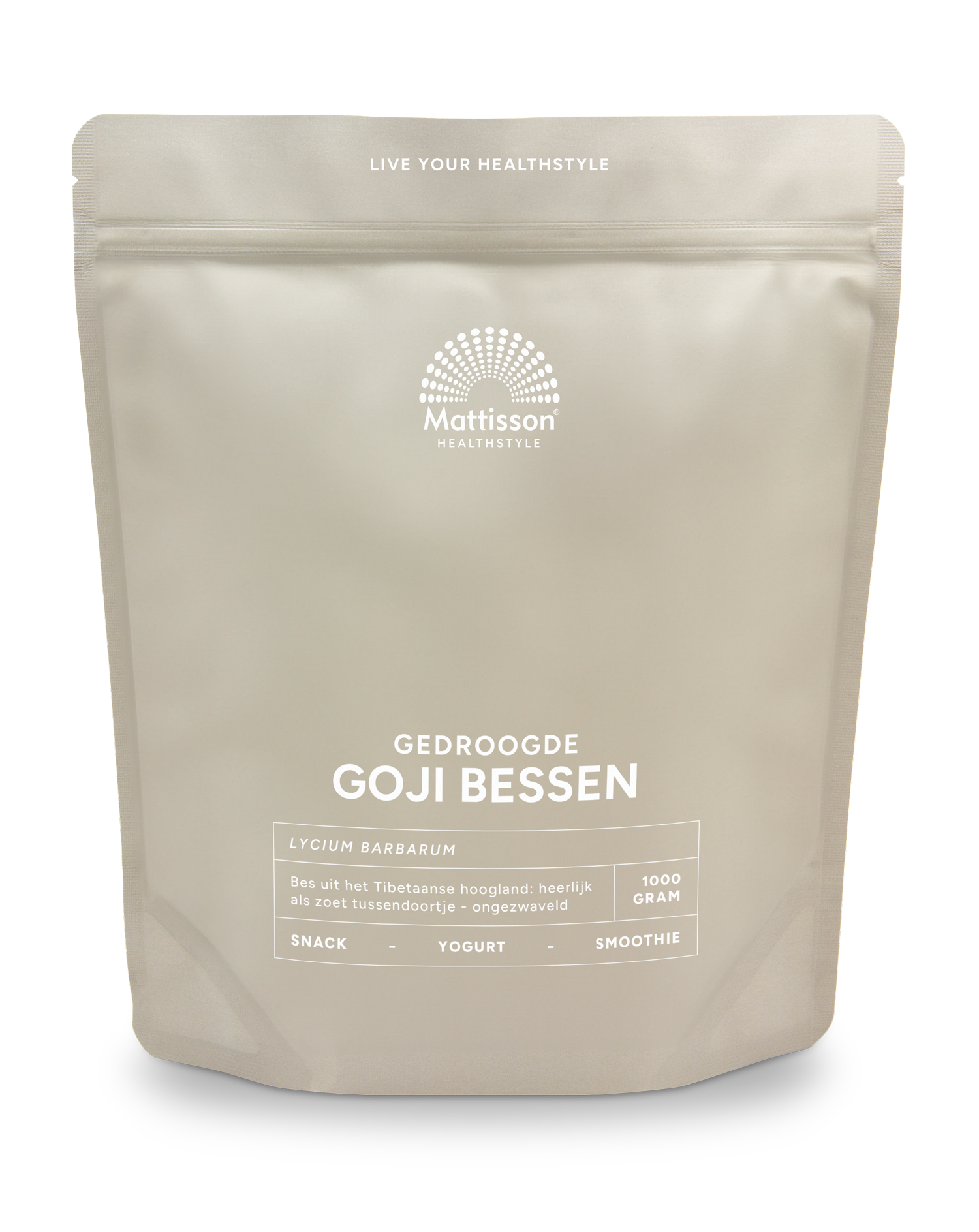 Goji Bessen gedroogd - 1000g - Mattisson