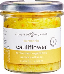 Completeorganics - Gefermenteerde Bloemkool Kurkuma - 230 gram