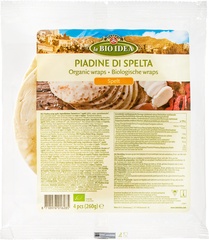 La Bio Idea - Piadine Spelt Wrap - 4x 65 gram