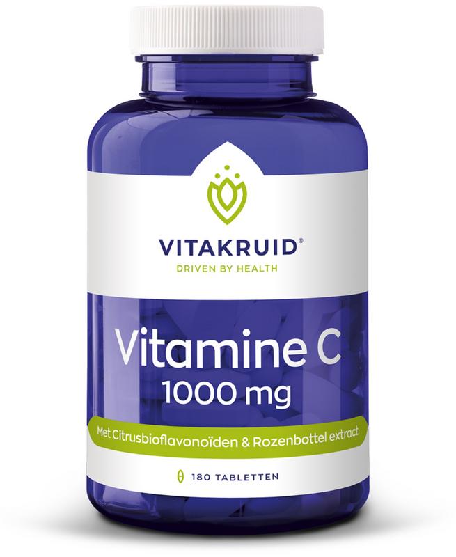 Vitamine C 1000mg - 180 Tabletten - Vitakruid