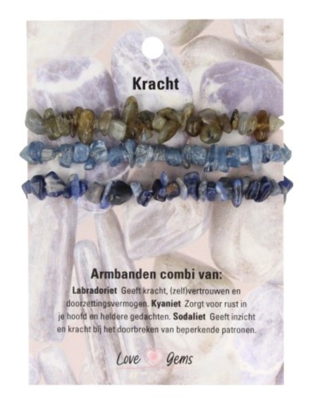 Ruben Robijn - Splitarmband combi Kracht