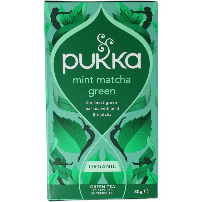 Pukka - Mint matcha green bio - 20 builtjes
