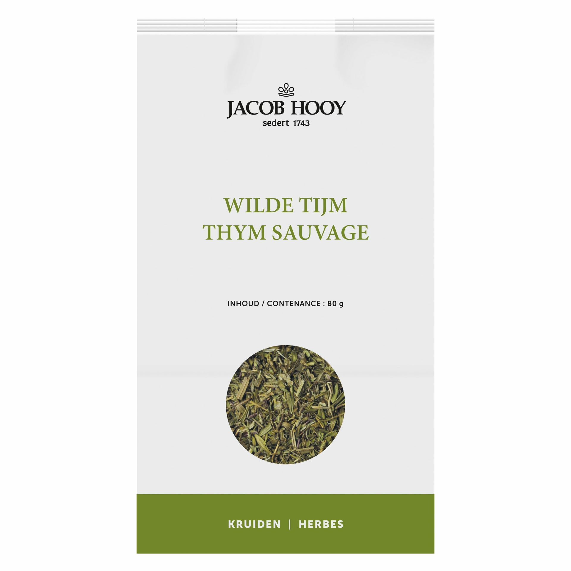Wilde tijm - 80 gram - Jacob Hooy