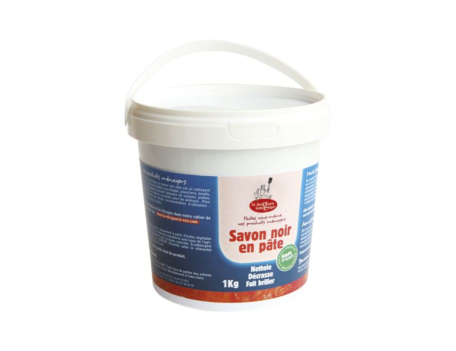 La Droguerie Ecologique - Groene/zwarte Zeep - Pasta - 1kg