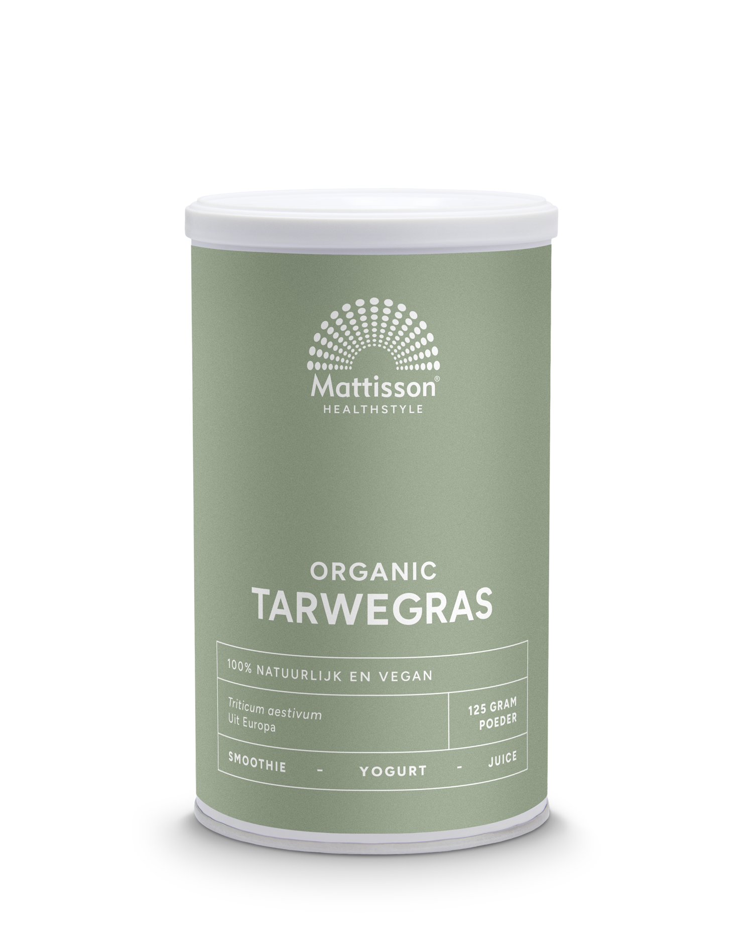 Mattisson - Absolute Tarwegras Poeder Bio Raw - 125 gram