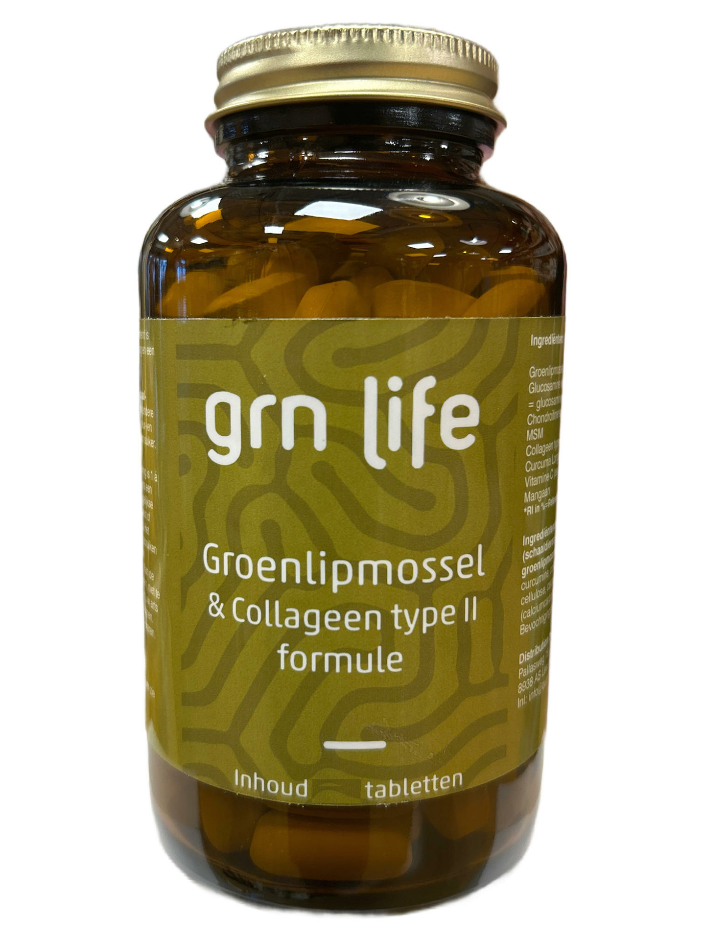 GRN LIFE Groenlipmossel & Collageen type II Formule