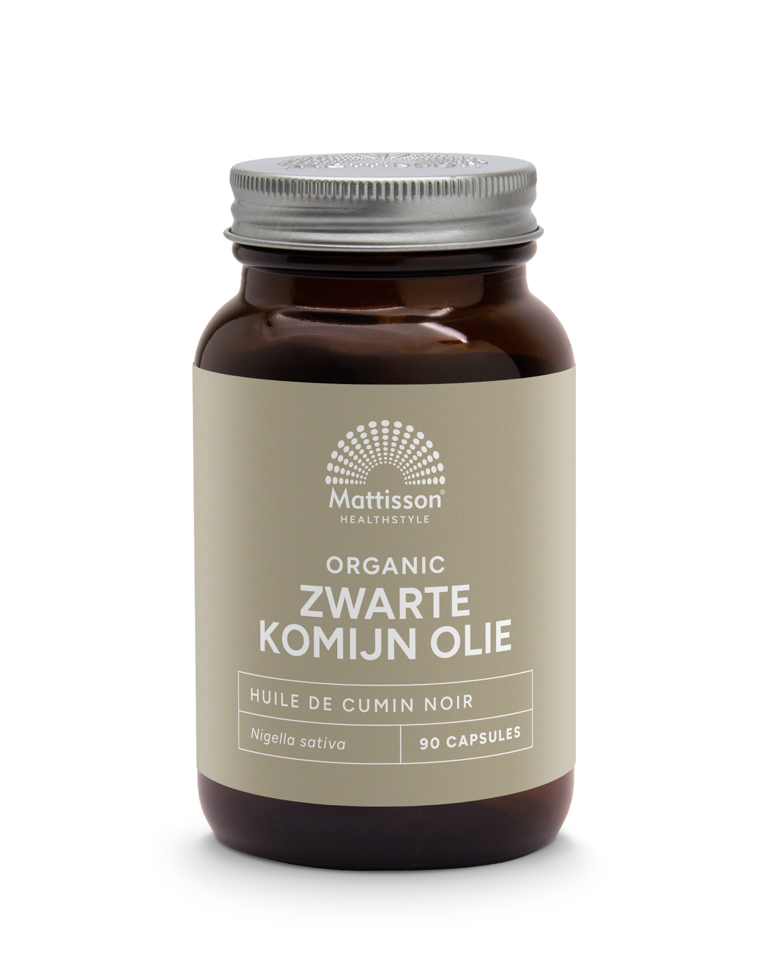 Biologische Zwarte Komijn Olie 500mg- 90 capsules - Mattisson