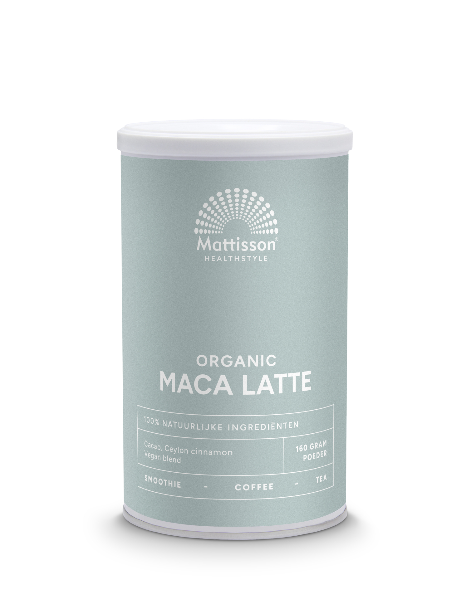 Mattisson - Maca Latte Cacao &ndash; Ceylon kaneel BIO - 160 gram