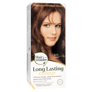 Hairwonder Long lasting colour 6.35 hazelnut