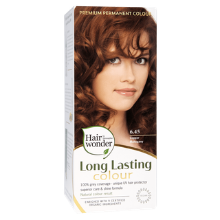 Hairwonder Long lasting colour 6.45 copper mahogany