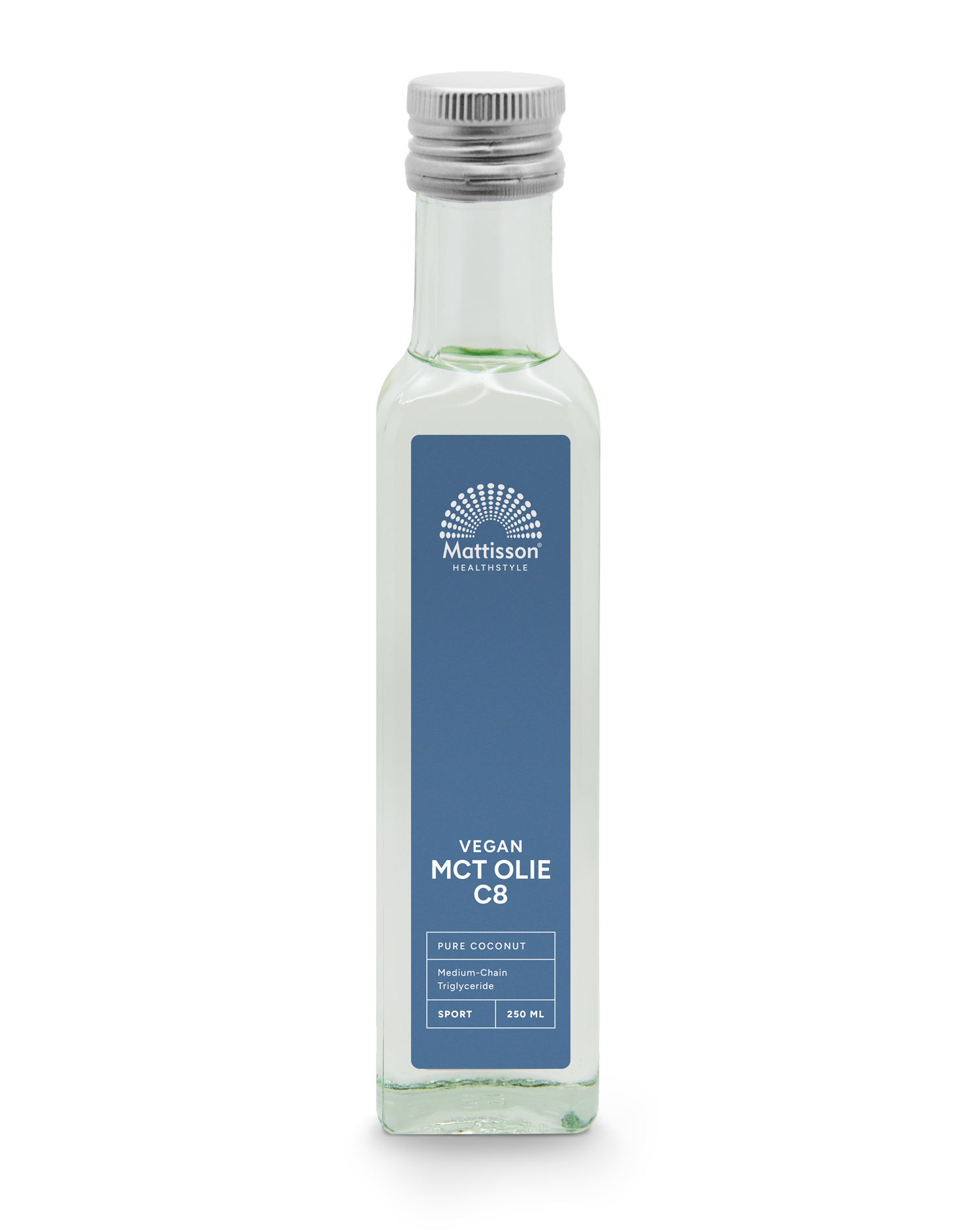 Mattisson - Absolute MCT Olie C8  99% Caprylic Acid - 250ml