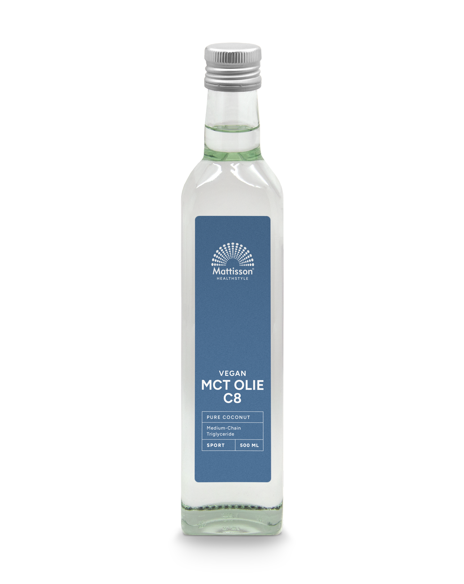 Mattisson - Absolute MCT Olie C8  99% Caprylic Acid - 500ml