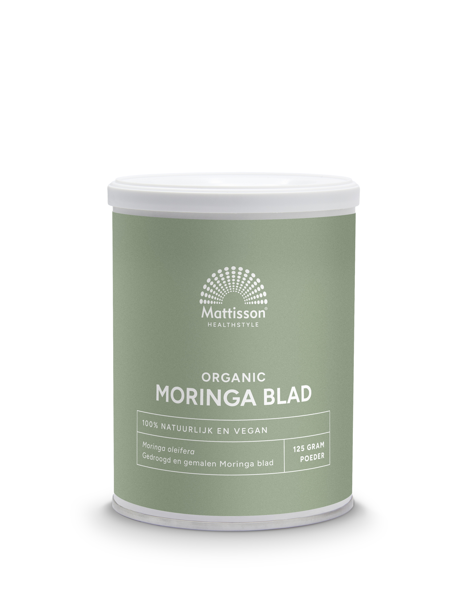 Biologische Moringa Blad Poeder -125g - Mattisson