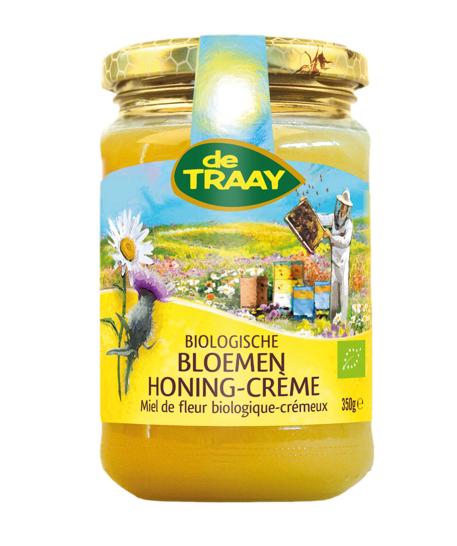 De Traay - Imker Bloemenhoning Creme - 900 gram