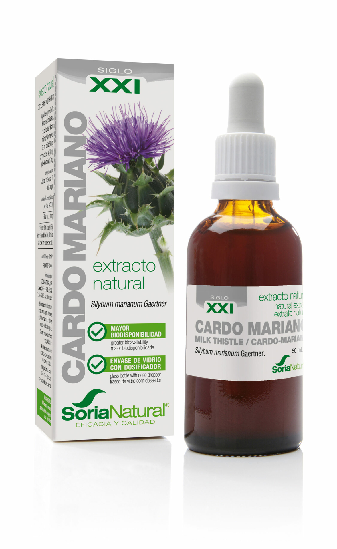 Soria natural - Silybum marianum - 50 ml