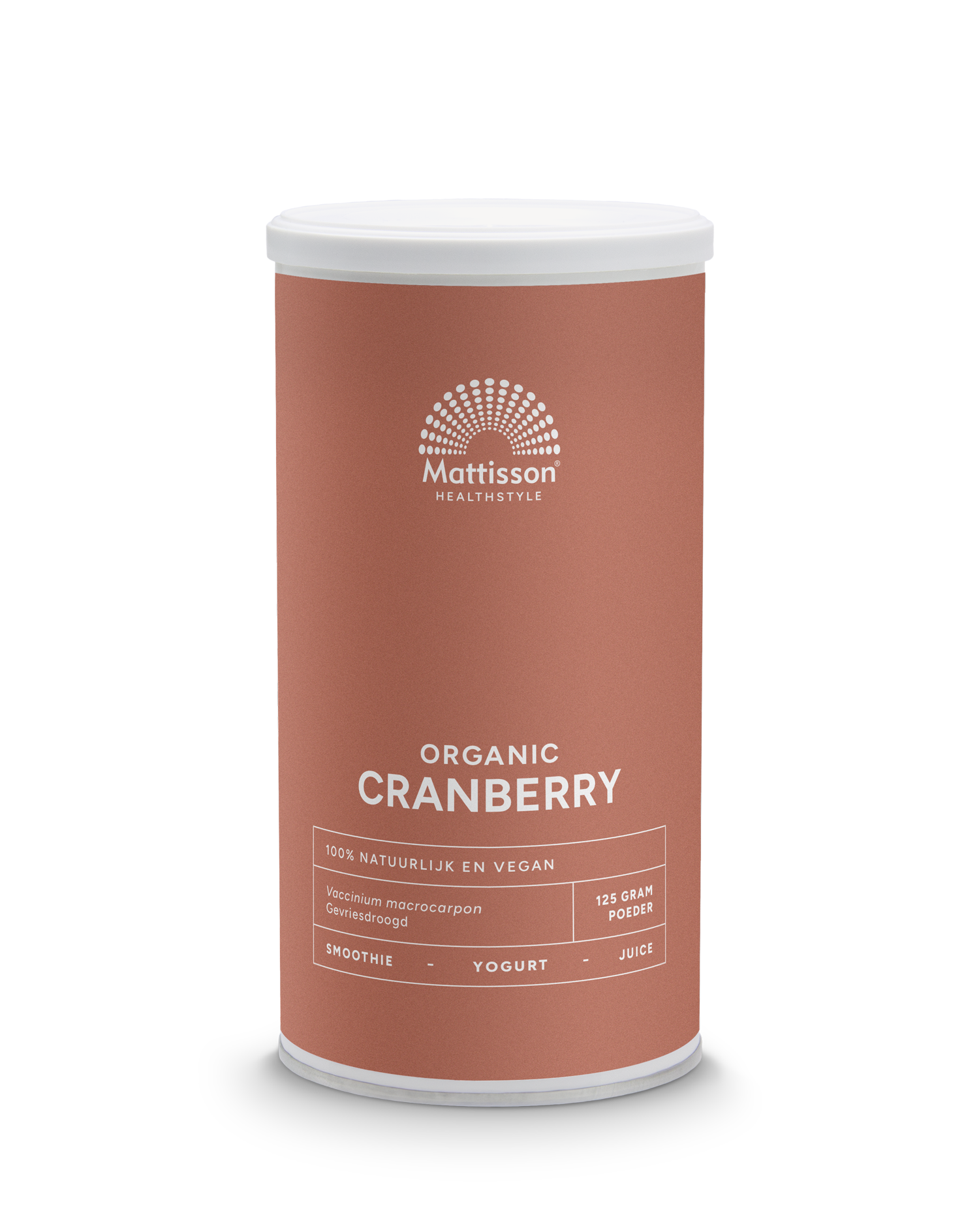Cranberry BIO poeder - 125g - Mattisson