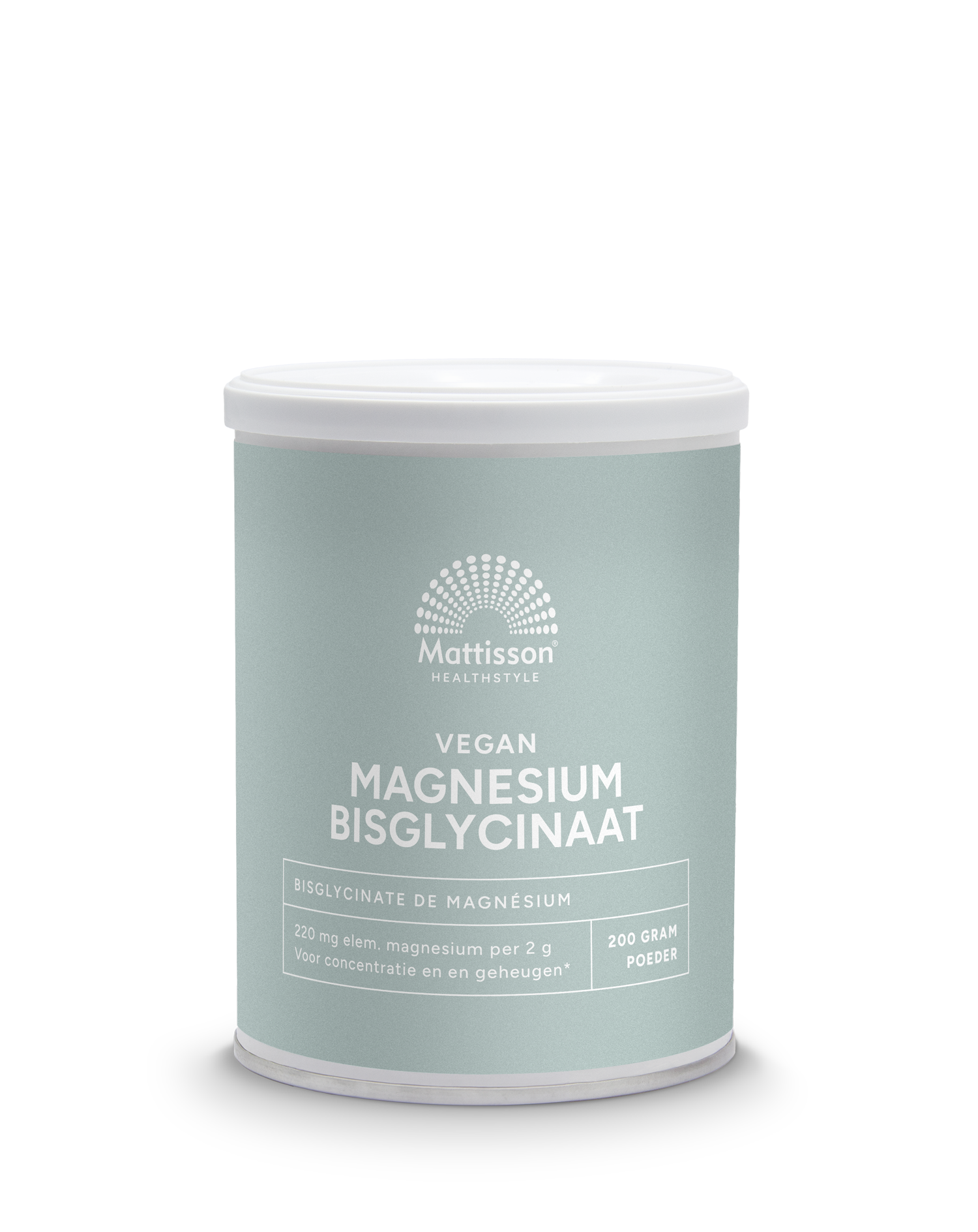 Magnesium Bisglycinaat Poeder - 200g - Mattisson
