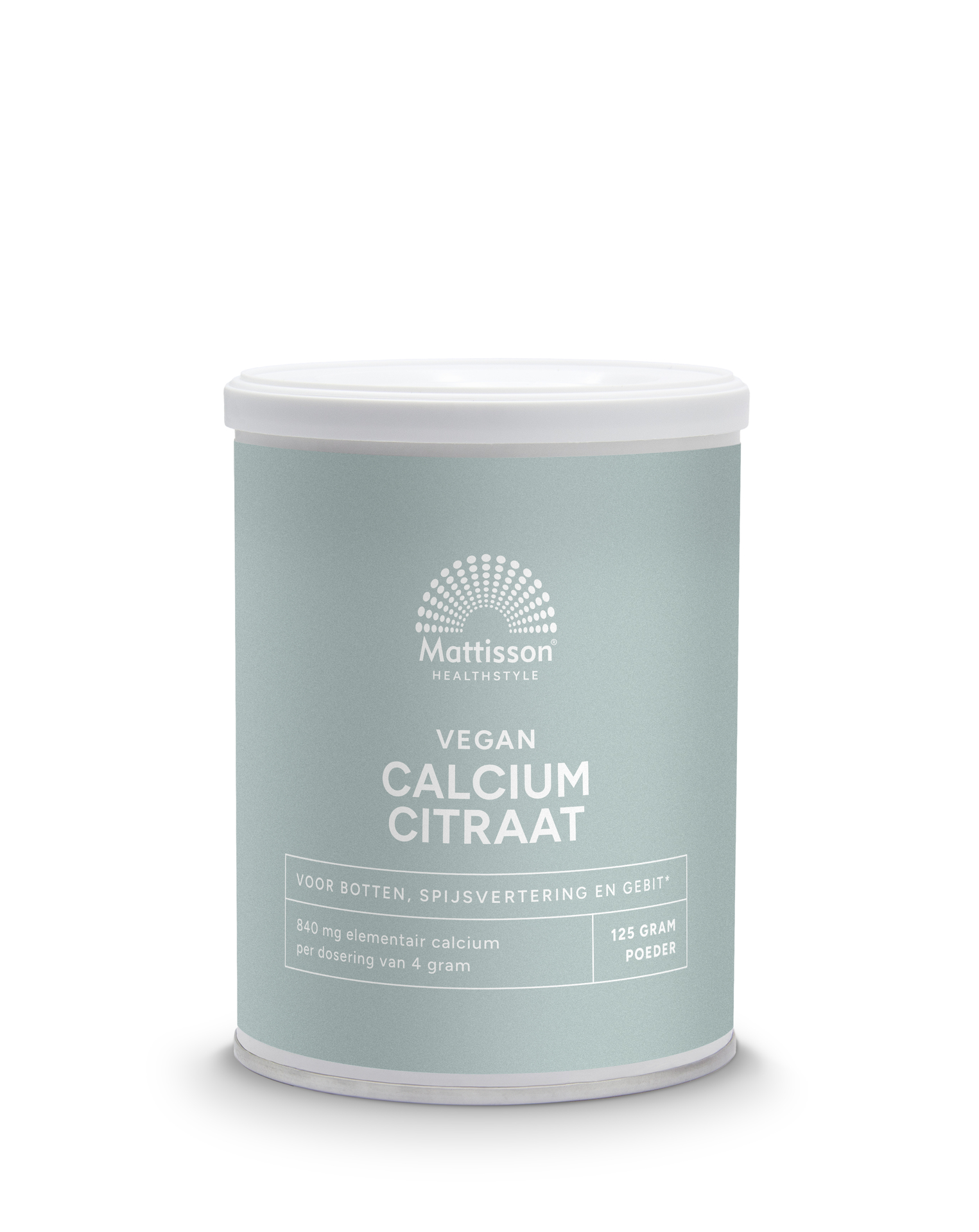 Calcium Citraat Poeder - 125g - Mattisson
