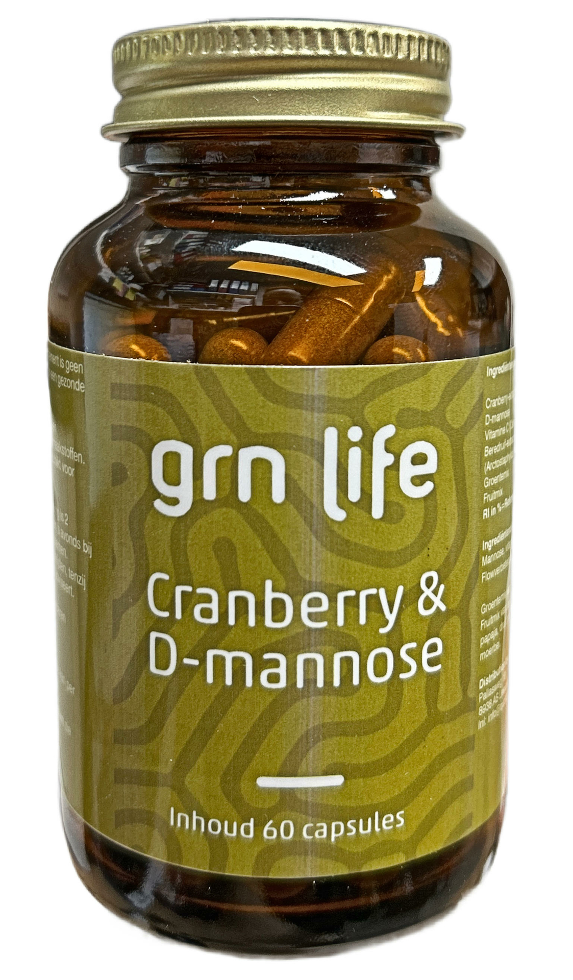GRN LIFE Cranberry & D-mannose Capsules