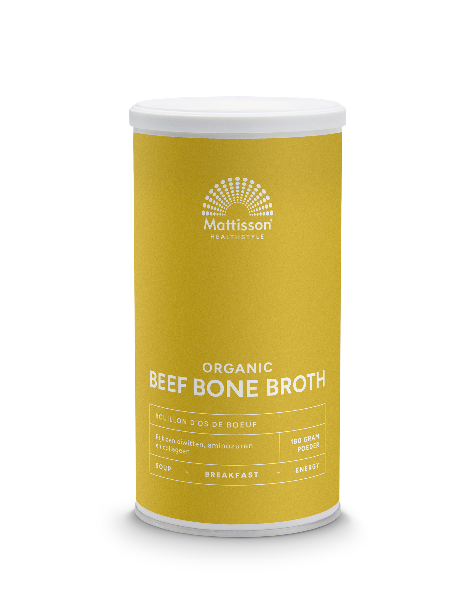 Biologische Runder Botten Bouillon - Bone Broth - 180g - Mattisson